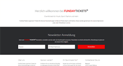 Desktop Screenshot of fundaytickets.com